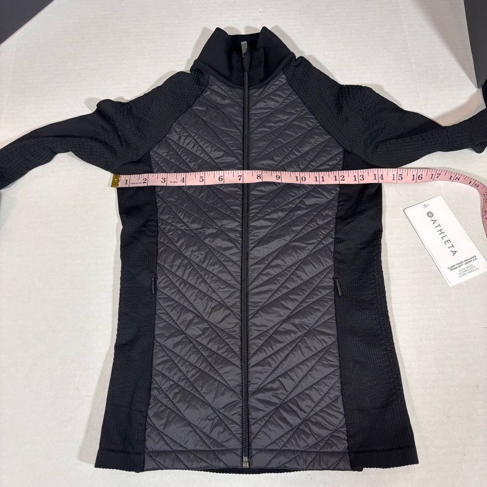 Athleta FLURRY FORCE INSULATED PRIMALOFT® JACKET 2.0 NEW with tags XXS Black - Picture 15 of 16